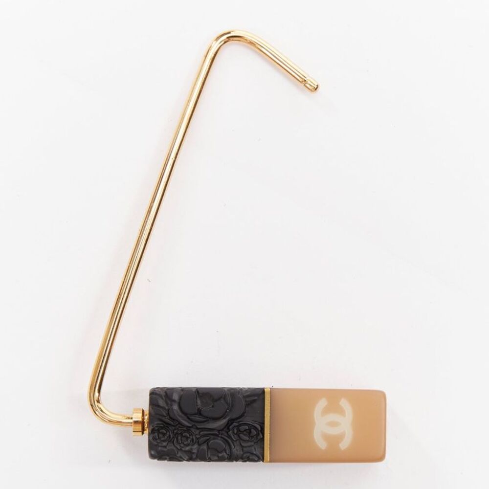 Chanel Camellia Lipstick Purse Hook